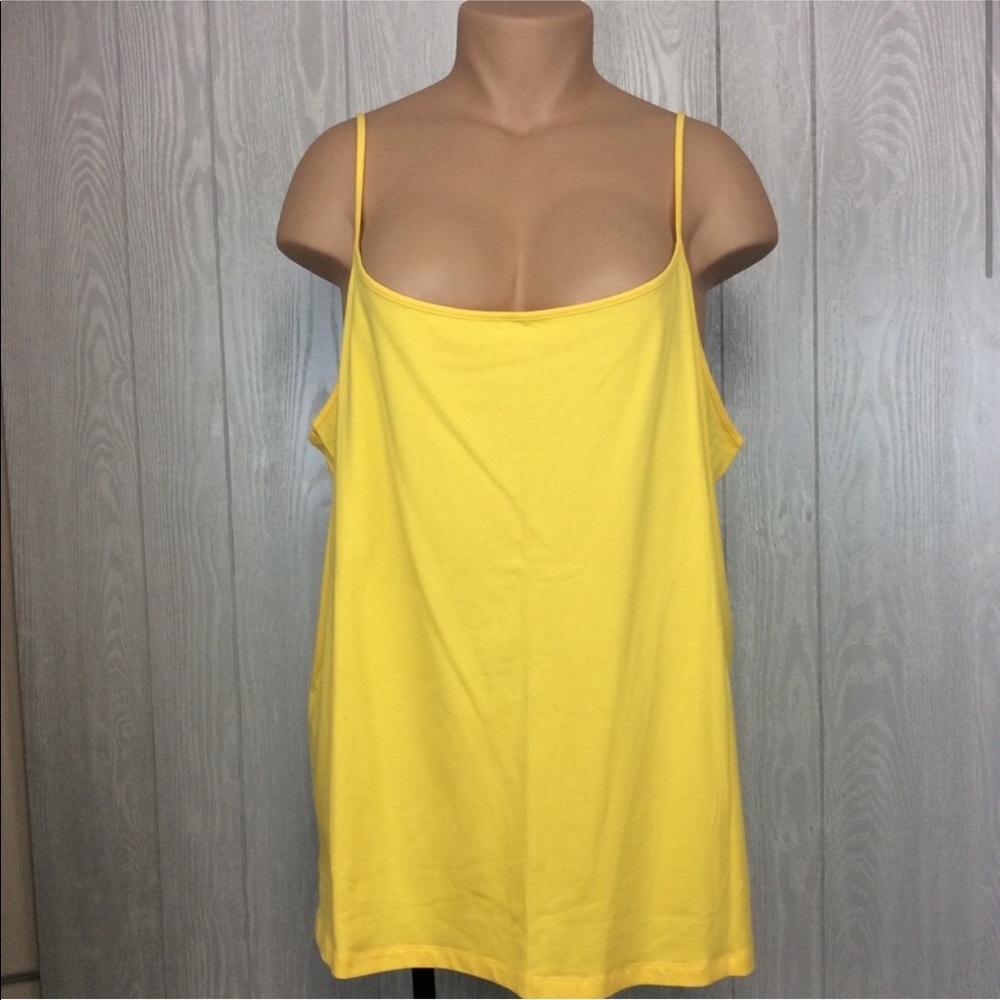 NEW Faded Glory Yellow Tank PLUS has 5X 30W 32W